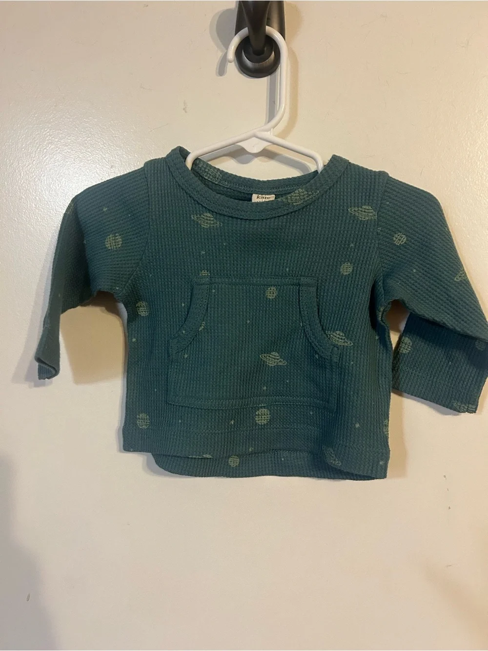 NWT Kate Quinn Waffle Knit Shirt